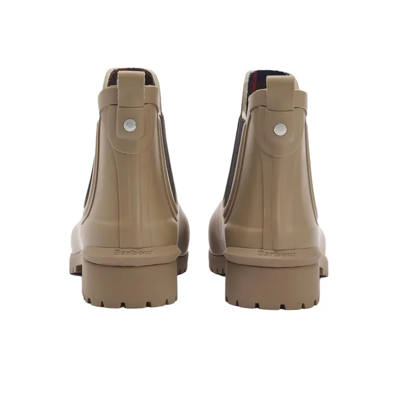 BARBOUR Short Chelsea Boots 3cm Women's Umber-4