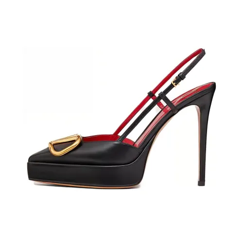 Valentino Garavani VLogo Signature 120mm Slingback Pumps