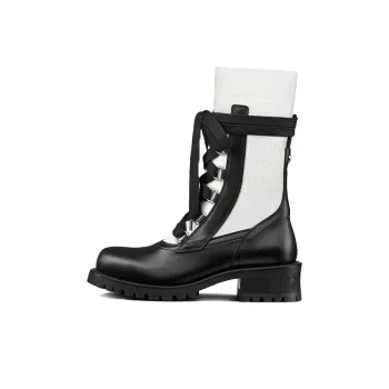 DIOR Land Lace up Boot Ankle Boots Women's