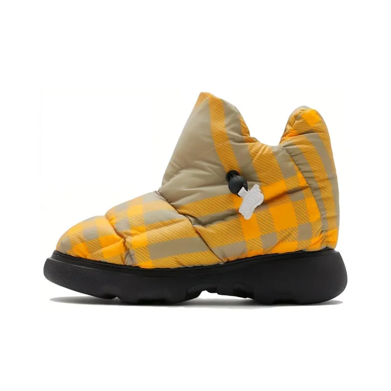 Burberry Check Pillow Padded Snow Boots-0