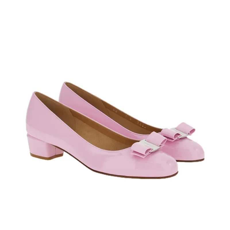 FERRAGAMO 30mm Vara-bow Ballerina Shoes-2