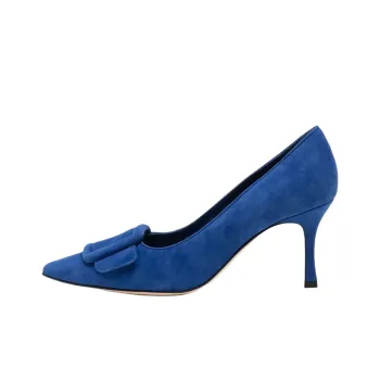 MANOLO BLAHNIK Maysale 65mm Suede Pumps