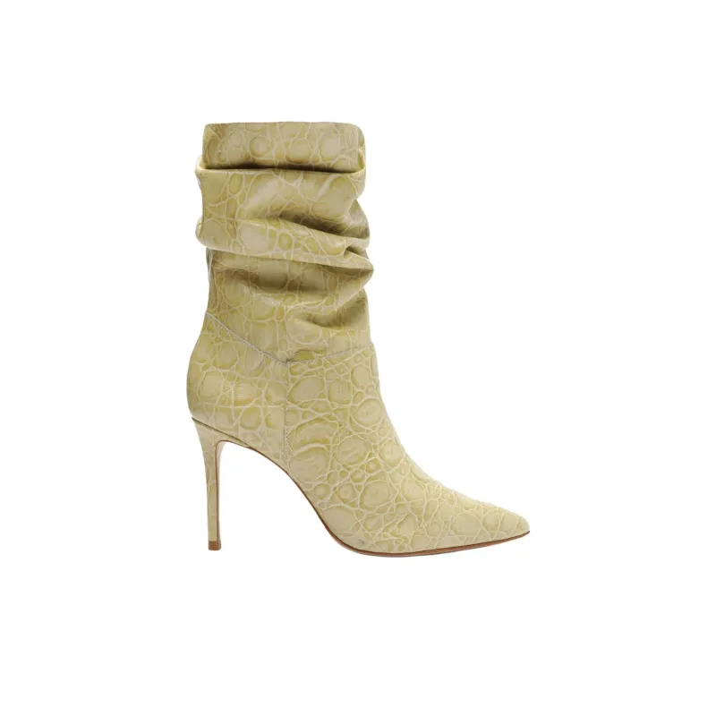Schutz Ashlee Ankle Boots 8.9cm Women's Green-1