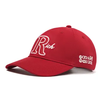 Palladium Polyester Baseball Caps Unisex Dried Tomato Red