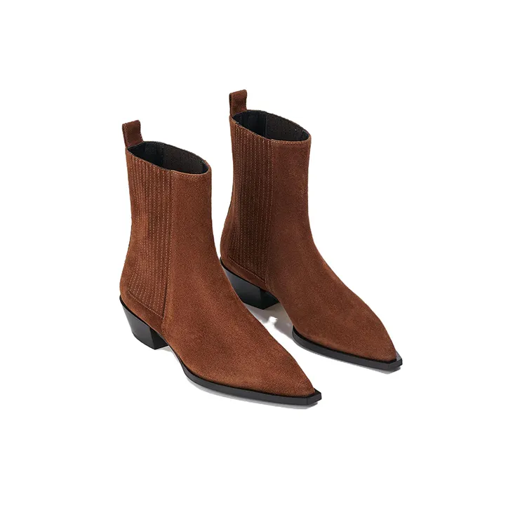 Aeyde Belinda Ankle Boots Women's Brown-2