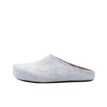 MARNI Slip Resistant Closed Toe Slippers Men's Blue