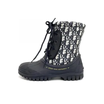 DIOR D Venture Ankle Boots Women's Blue