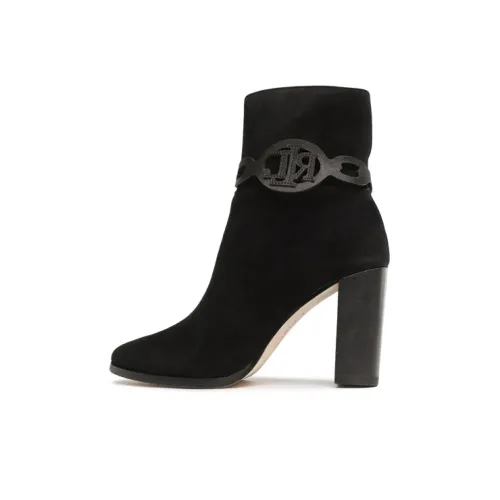 Polo Ralph Lauren Ankle Boots 8cm Women's Black