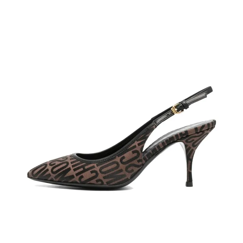 MOSCHINO Logo-jacquard 80mm Pumps-0