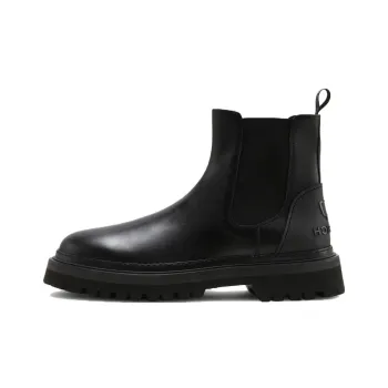 WOOLRICH Short Chelsea Boots Men's Black