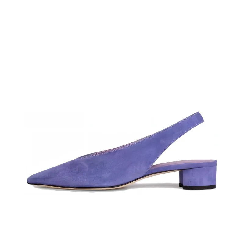 Paul Smith Enid Chunky Heel High Heels Women's Light Purple-0