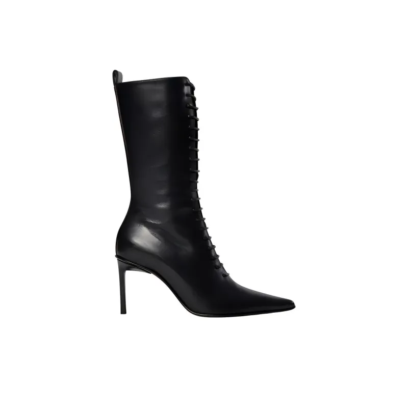 Ann Demeulemeester Casey Ankle Boots 8cm Women's Black-1