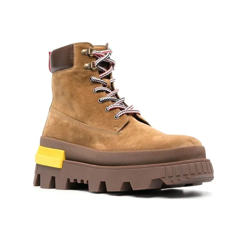 Moncler Mon Corp Lace-Up Boot 'Brown'-2