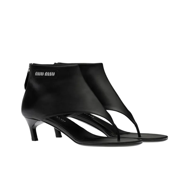 MIU MIU Ankle Boots Women's Black-2