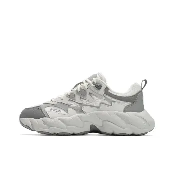FILA Fern2 Wear Resistant Low Top Casual Shoes Men's White Gray