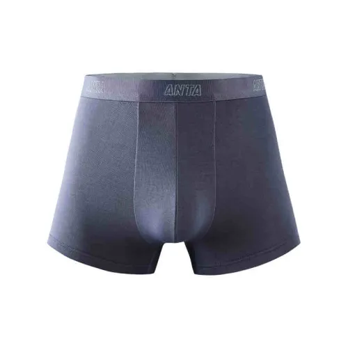 Anta Life Collection Underpants Men's 1 Pack Light Coal Gray