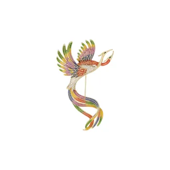 VIOLET Eco Friendly Alloy Brooches Women's