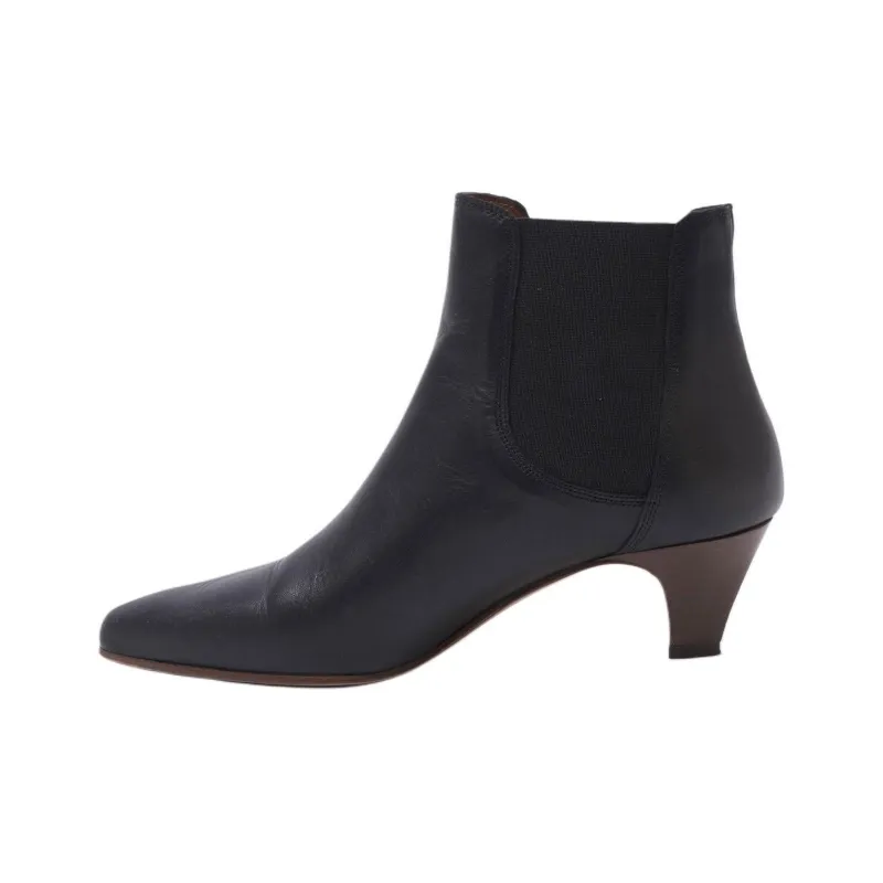 MICHEL VIVIEN Short Chelsea Boots 5.5cm Women's Black-0