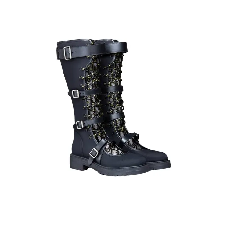 DIOR Dioranger Knee-high Boots Women's Black-1