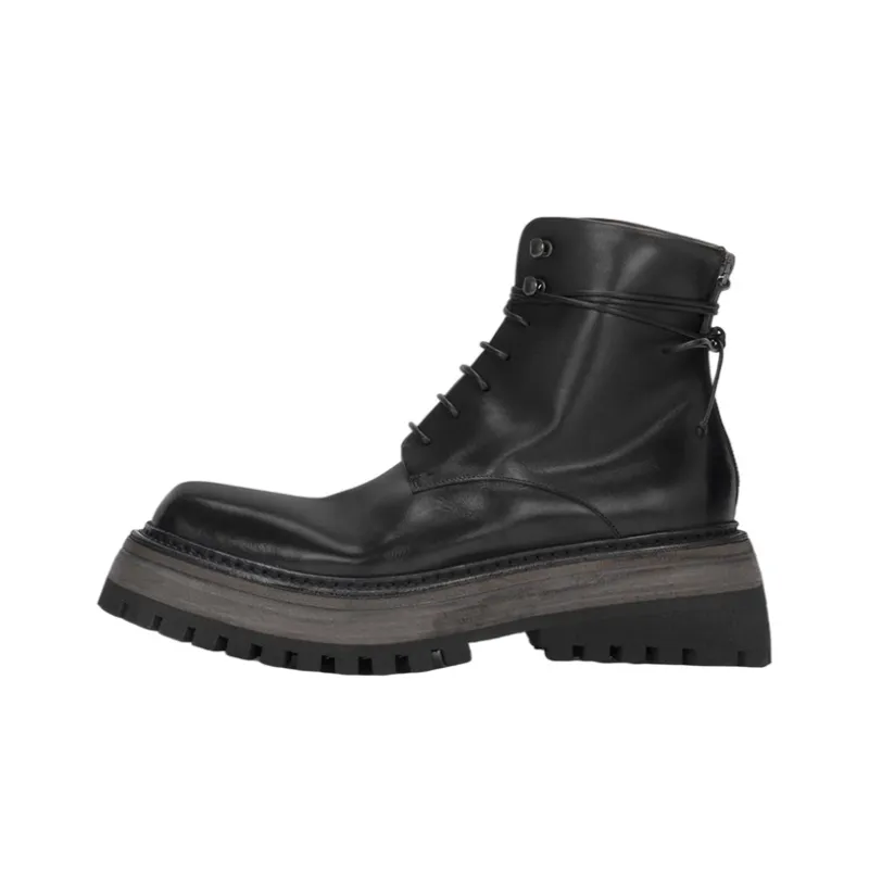 Marsèll Quadrarmato Ankle Boots 7cm Men's Black-0