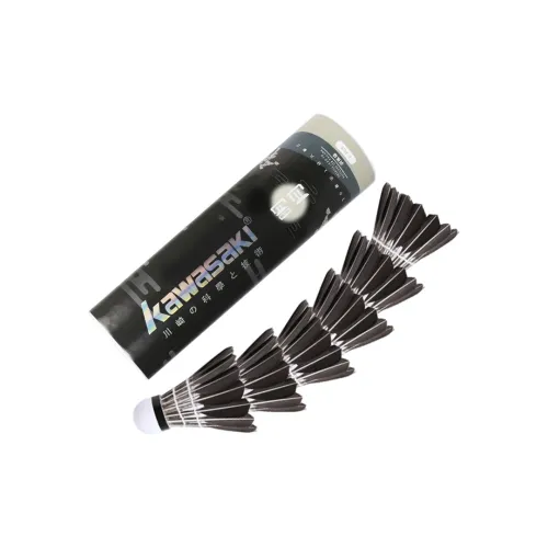 Kawasaki Bright Moon 6 Pack Goose Feather All Round Goose Feather Outdoor Shuttlecocks