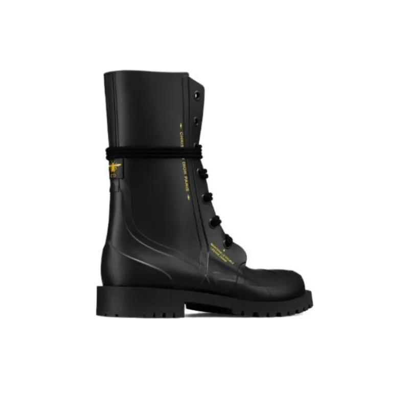 DIOR DiorCamp Ankle Boots Women's Black-7