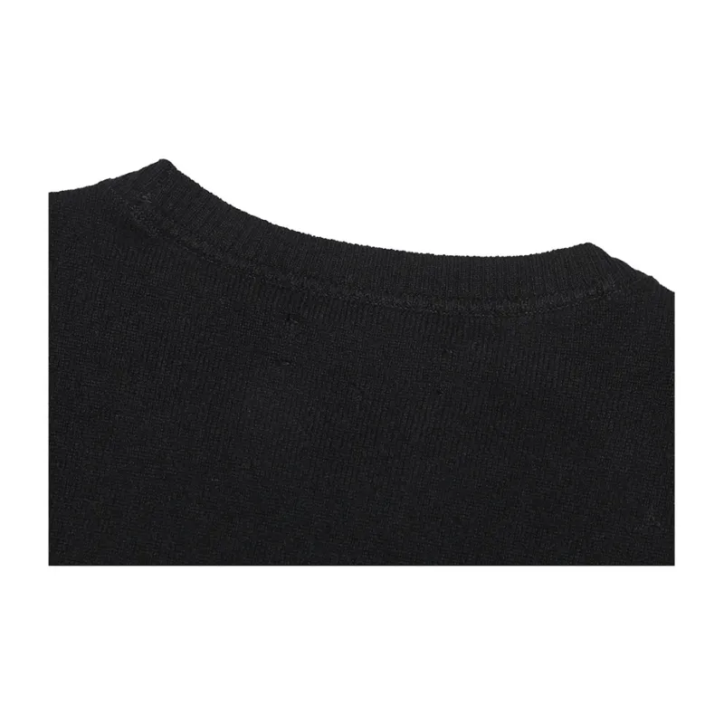 FILA FILA MILANO Italy Version Luxury Style Sports Collection 1911 Knitwear Men's Jet Black-5