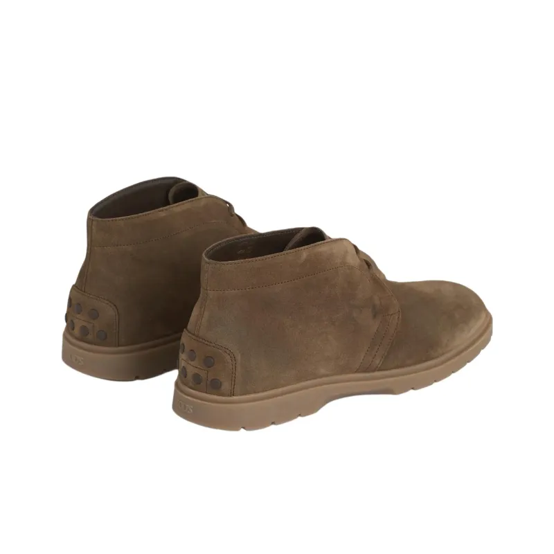 TOD'S Desert Suede Ankle Boots-3