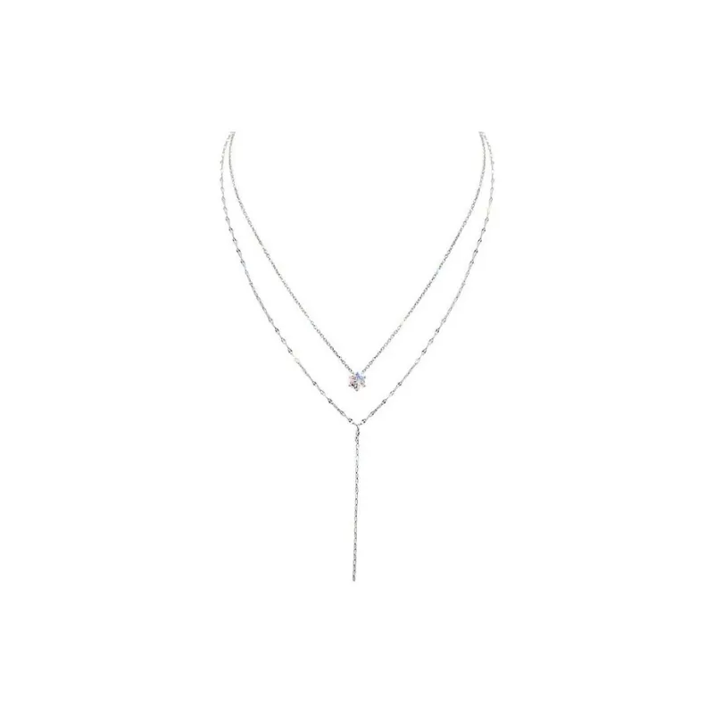 DAN DREAM Zircon Necklaces Women's-0