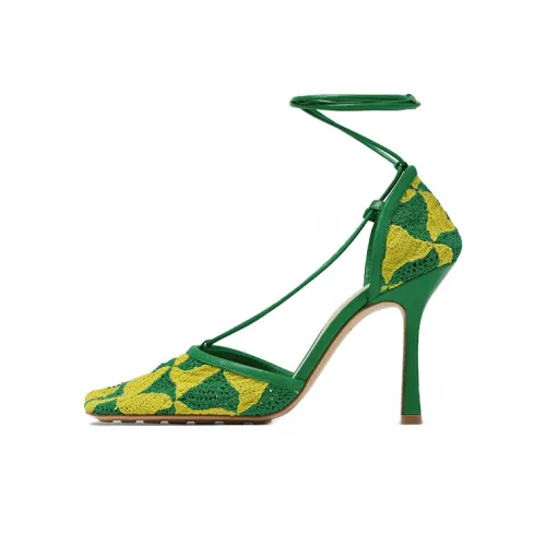 Bottega Veneta Slim Heel High Heels Women's Green