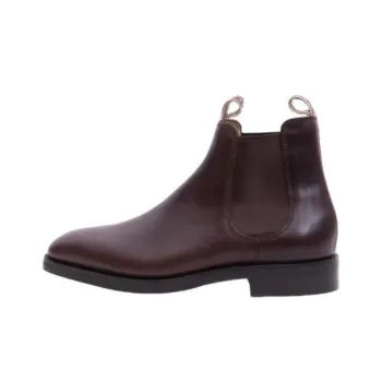 BARKER Sutton - Brown Short Chelsea Boots Men's Umber