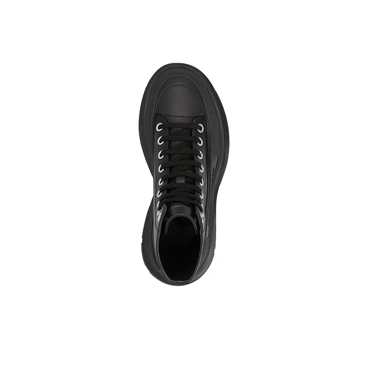Alexander McQueen Chunky High top Sneakers 'Black' Women's-1