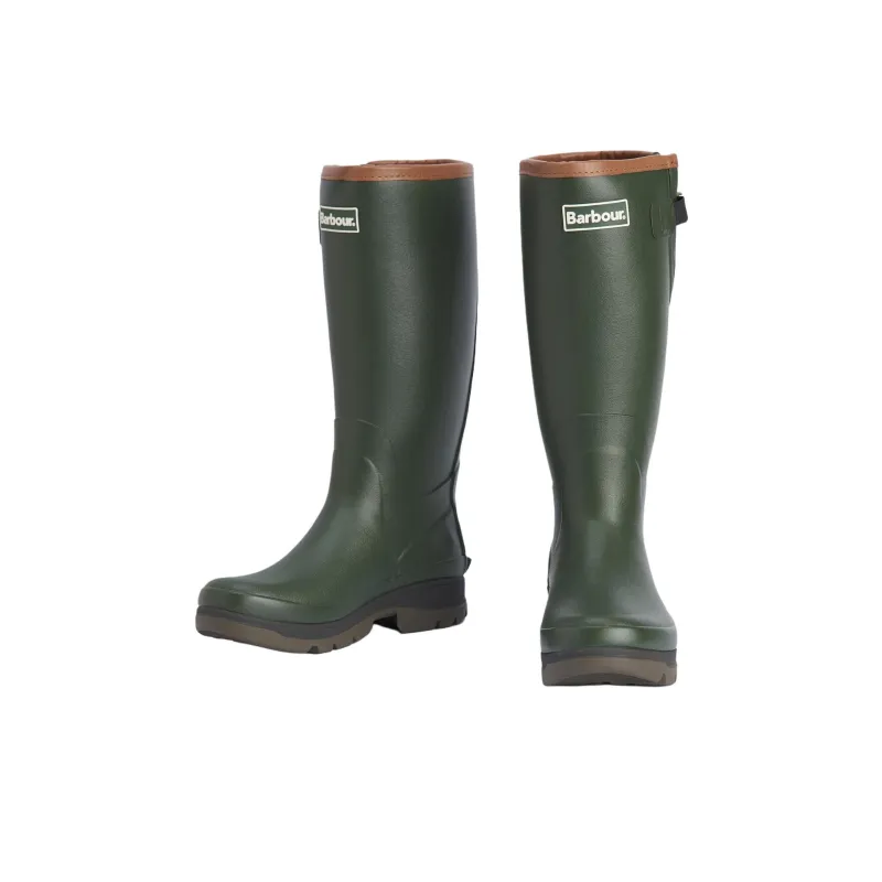BARBOUR Tempest Rain Boots Men's Green-4