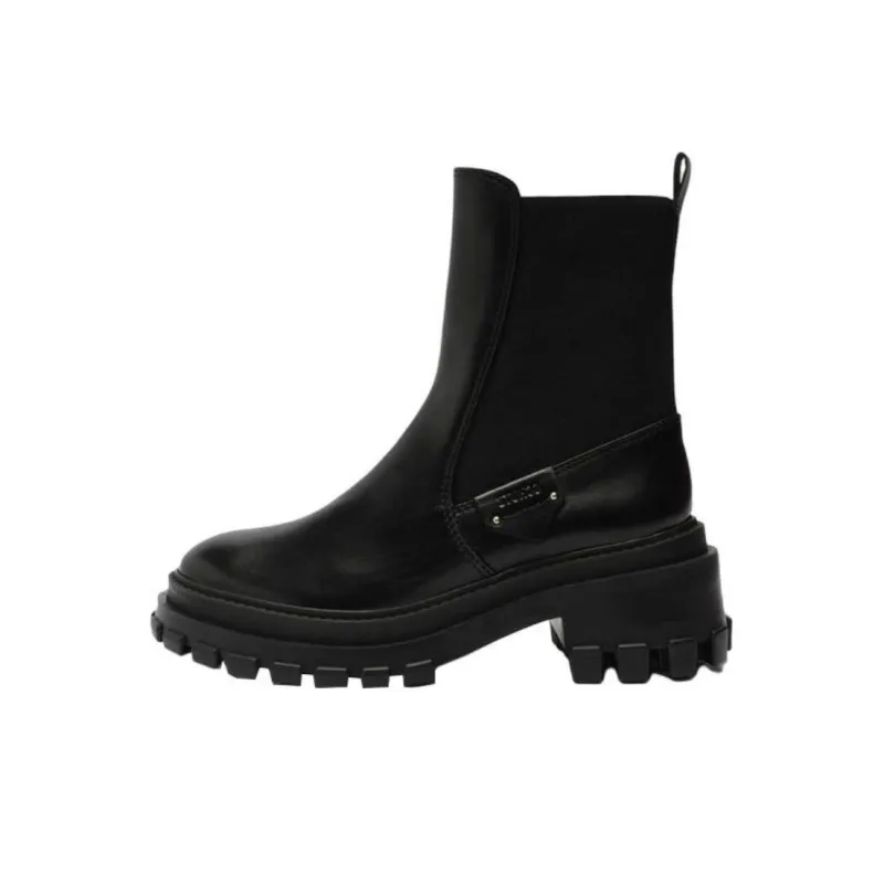 Schutz Short Chelsea Boots 6.5cm Women's Black-0