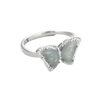 YINSHANGYA Glutinous Jade Jadeite Rings Women's