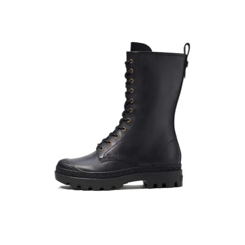 COACH Crew Martin Boot Women's Black-0