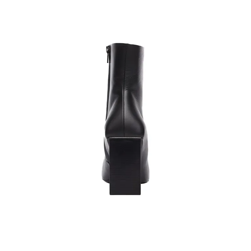 Balenciaga Moon Ankle Boots Women's Black-4