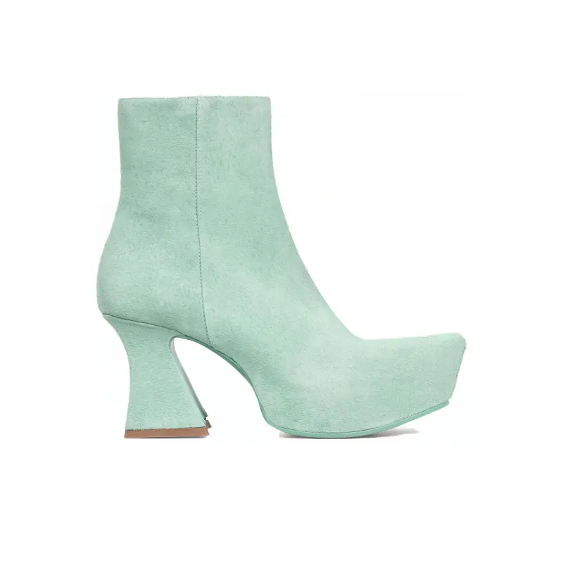 KNWLS Ankle Boots 10cm Women's Mint Green-1