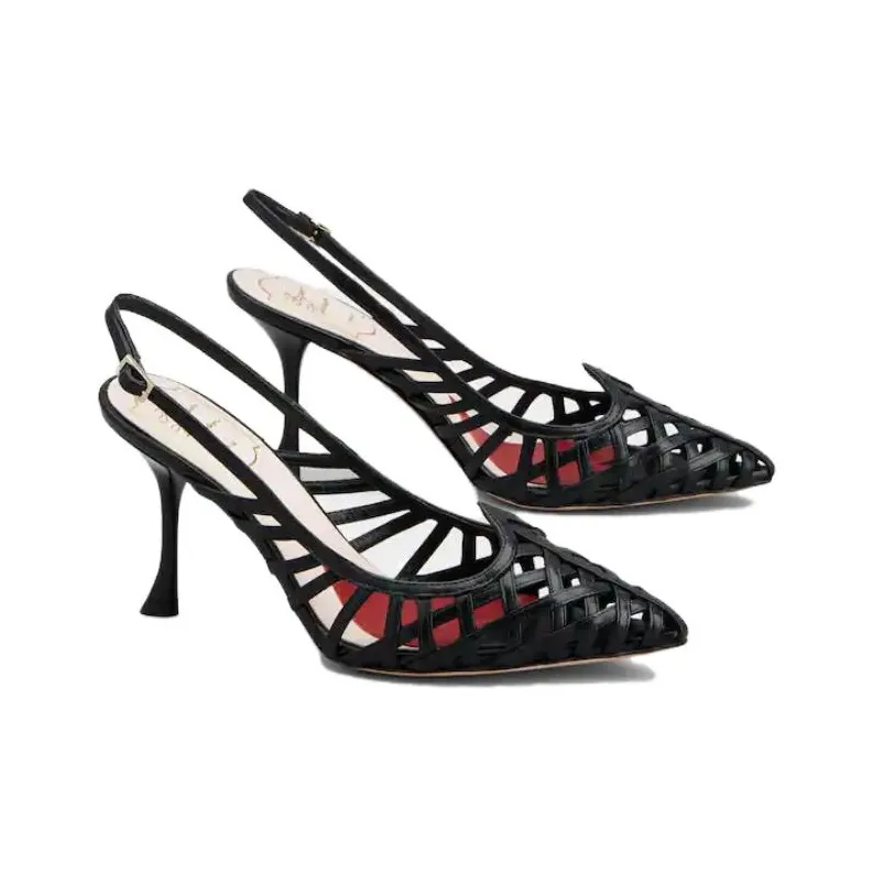 Roger Vivier Strap-detailing Leather Pumps-2