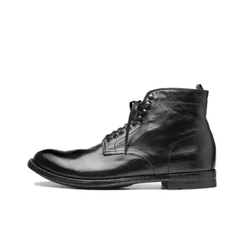 Officine Creative Anatomia Ankle Boots Men's Black