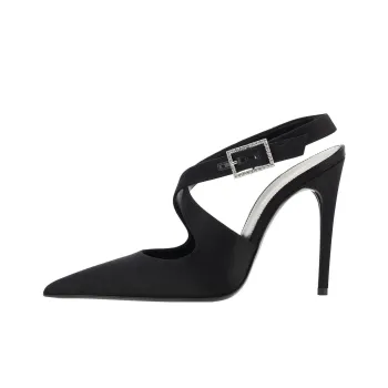 SAINT LAURENT Spontini 110mm Satin Slingback Pumps