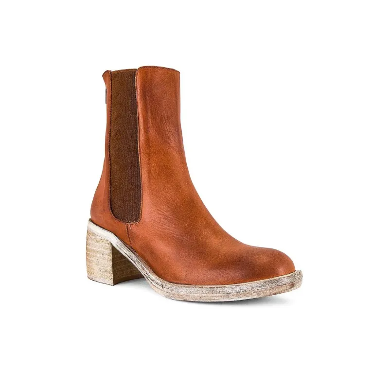 FREE PEOPLE Short Chelsea Boots 6.5cm Women's Brown-1