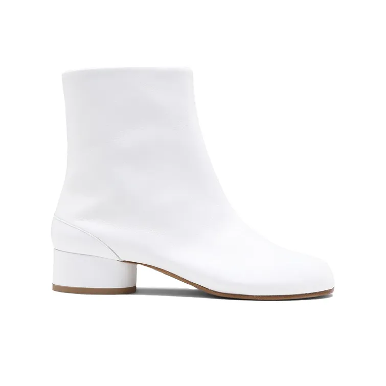 Maison Margiela Tabi 30mm Leather Ankle Boots-1