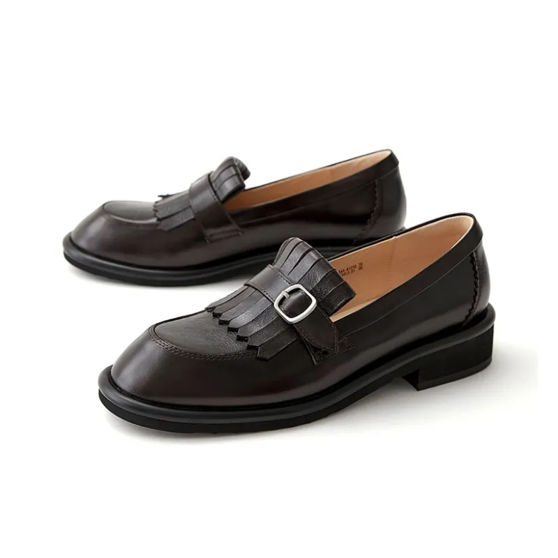 Marie Claire Loafers Women's Lava Nama Chocolate Brown-1
