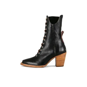 FREE PEOPLE Ankle Boots 7.5cm Women's Black