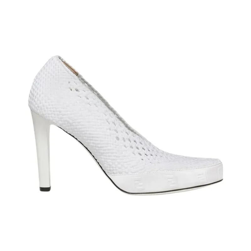 FENDI High Heels Women's White-1