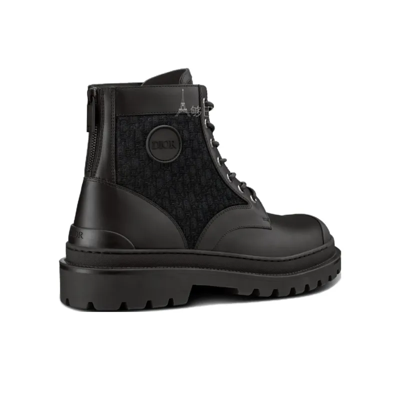 DIOR Explorer Ankle Boots Men's Black-4
