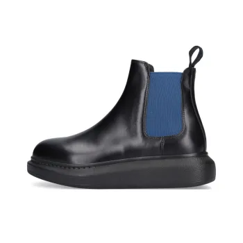 Alexander McQueen Hybrid Chelsea Boot 'Black Blue' Women's