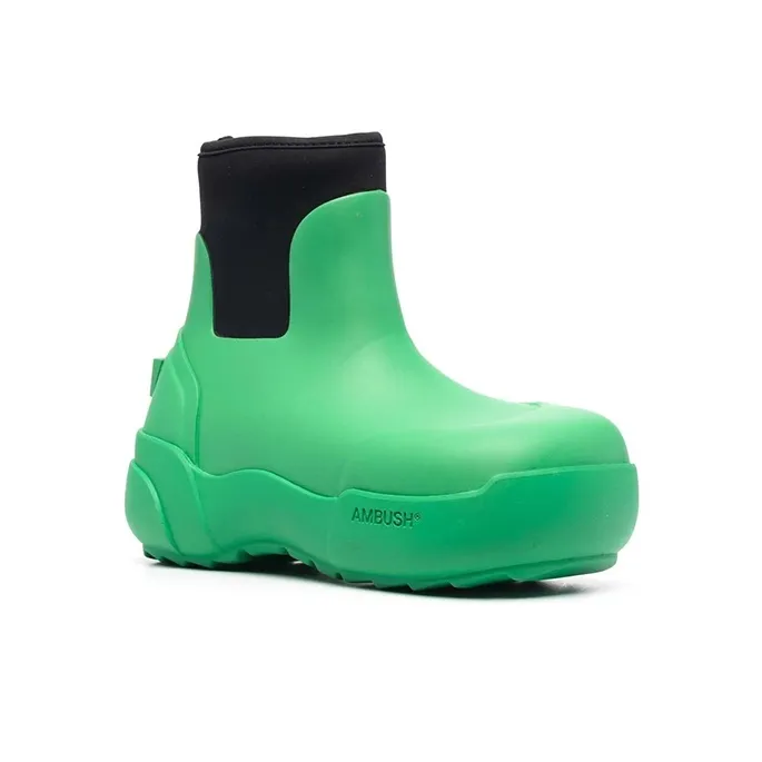 AMBUSH Ankle Boots Women's Green-2