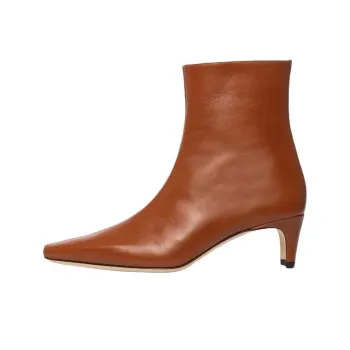 Staud Wally Ankle Boots 5.5cm Women's Tan